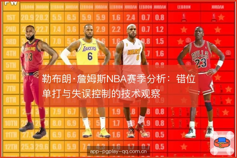 勒布朗·詹姆斯NBA赛季分析：错位单打与失误控制的技术观察